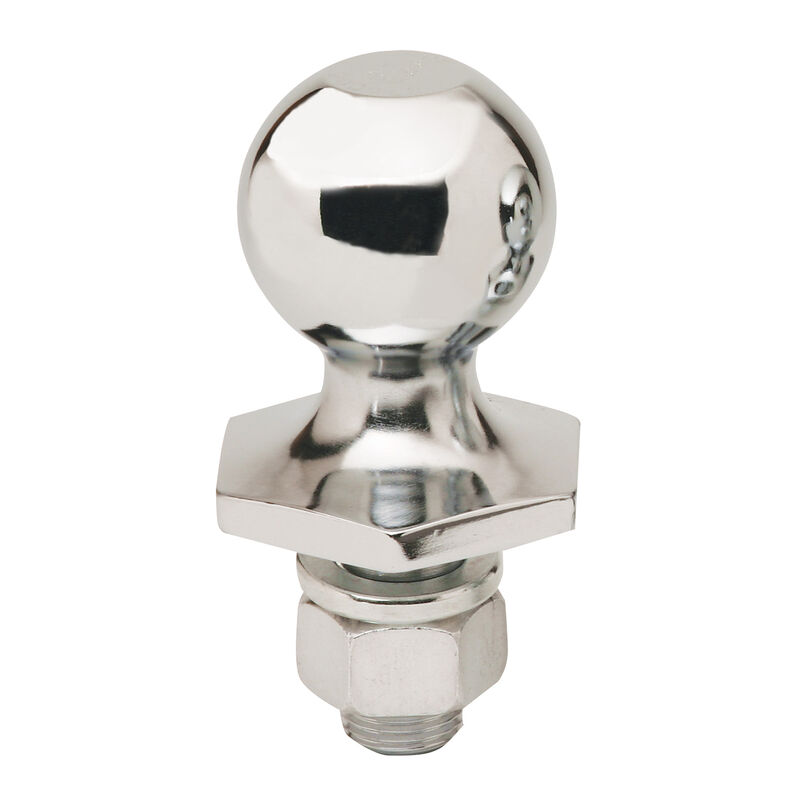 Reese Towpower 2" Nickel Interlock Hitch Ball, 2,000 lbs. image number 1