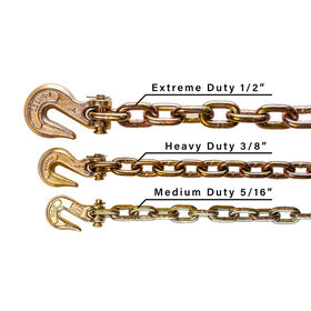 BulletProof Medium-Duty 5/16" Transport Chain, 16'