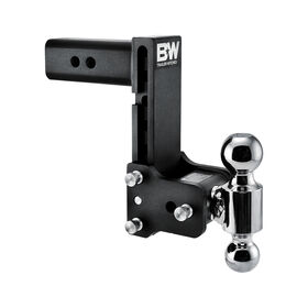 B&W Hitches Tow & Stow Class V Trailer Hitch Ball Mount, 14,500 GTW, 1450 Tongue Weight