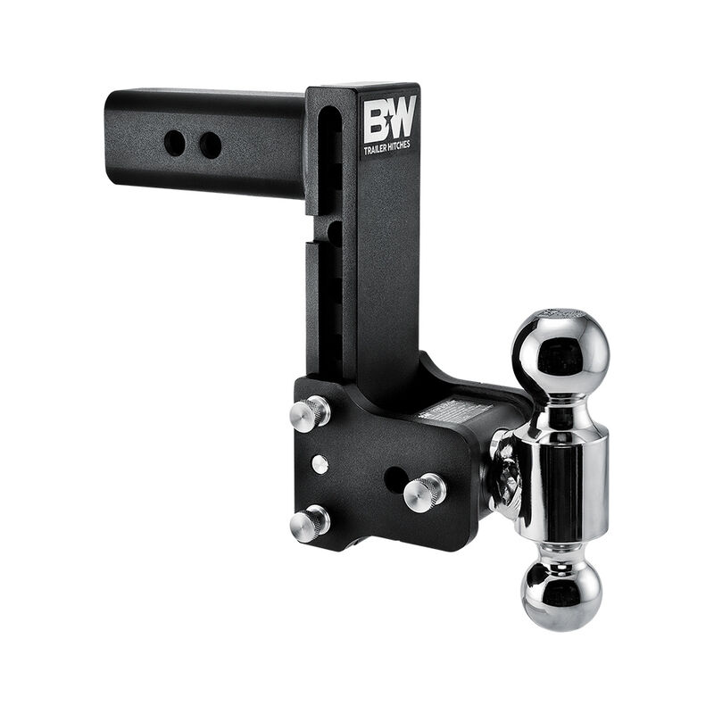 B&W Hitches Tow & Stow Class V Trailer Hitch Ball Mount, 14,500 GTW, 1450 Tongue Weight