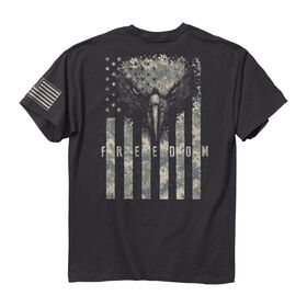 Buck Wear Men's Digi Free Eagle Short-Sleeve Tee