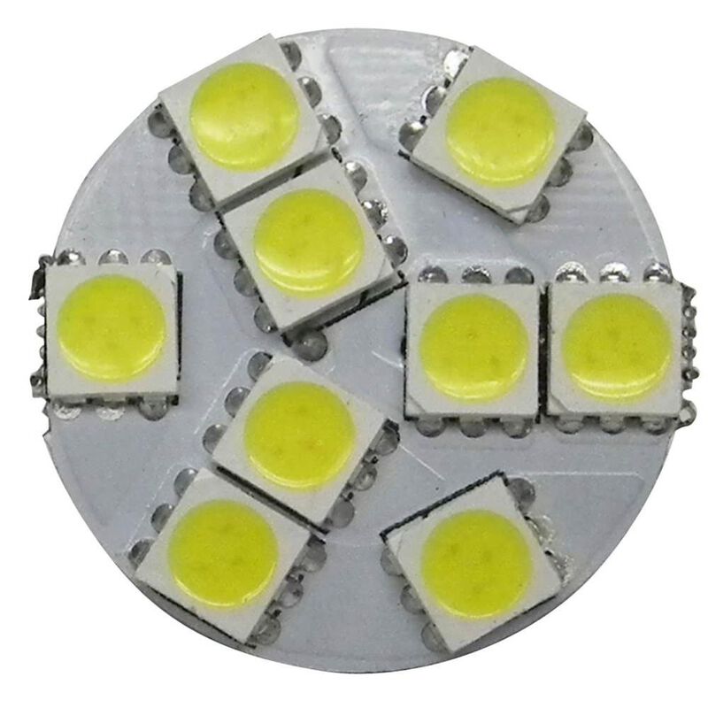 LED Disc Bulb, 9 Diode image number 1