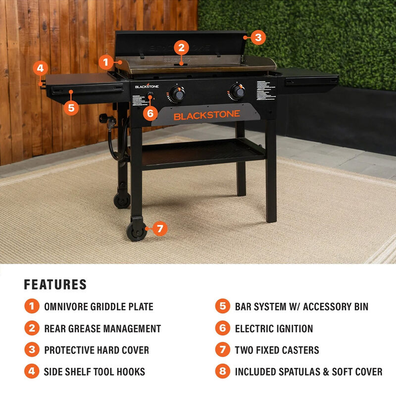 Blackstone 28" Griddle with Hard Cover Bundle &ndash; Camping World Exclusive! image number 6