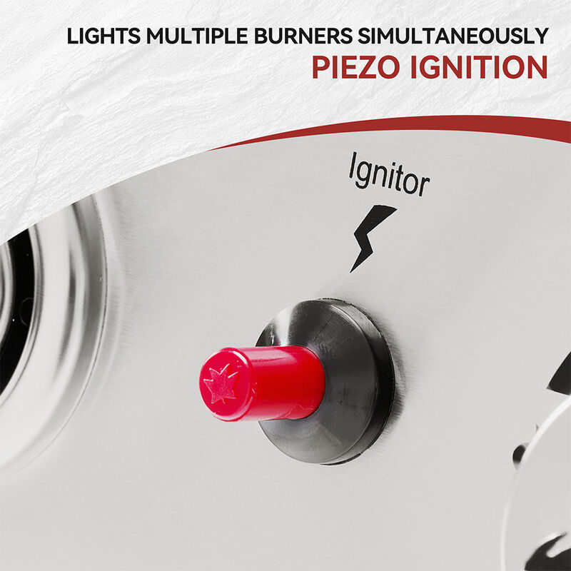 Royal Gourmet 3-Burner Portable&nbsp;Gas Griddle with Top Hard Cover image number 8