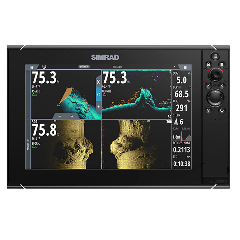 Simrad NSS12 evo3S Combo Multi-Function Chartplotter/Fishfinder - No HDMI Video Outport image number 1