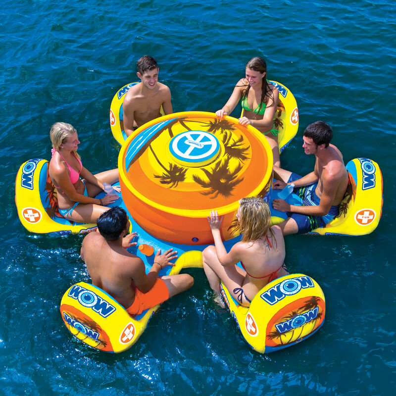 WOW Octo Island 6-Person Floating Table image number 1