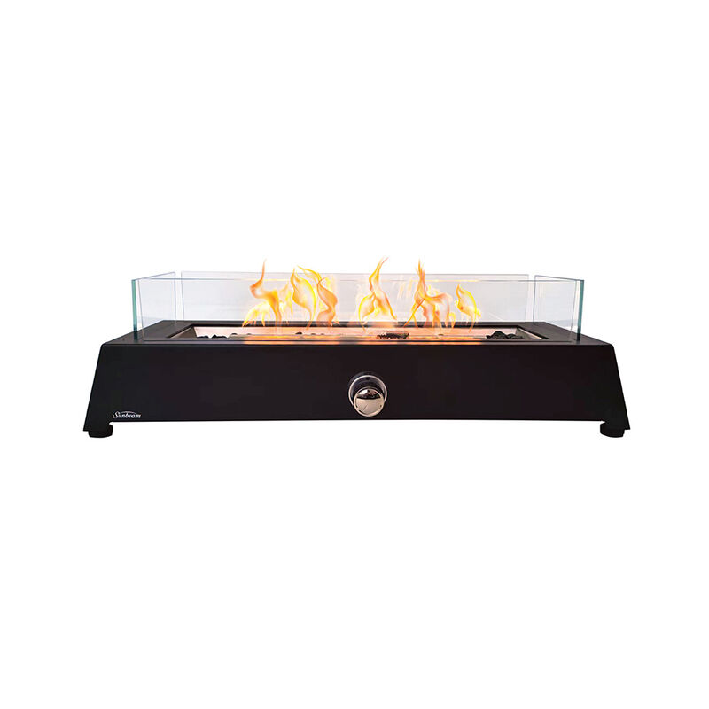 Sunbeam Outdoor Black Bolt Steel Tabletop Fire Pit image number 2