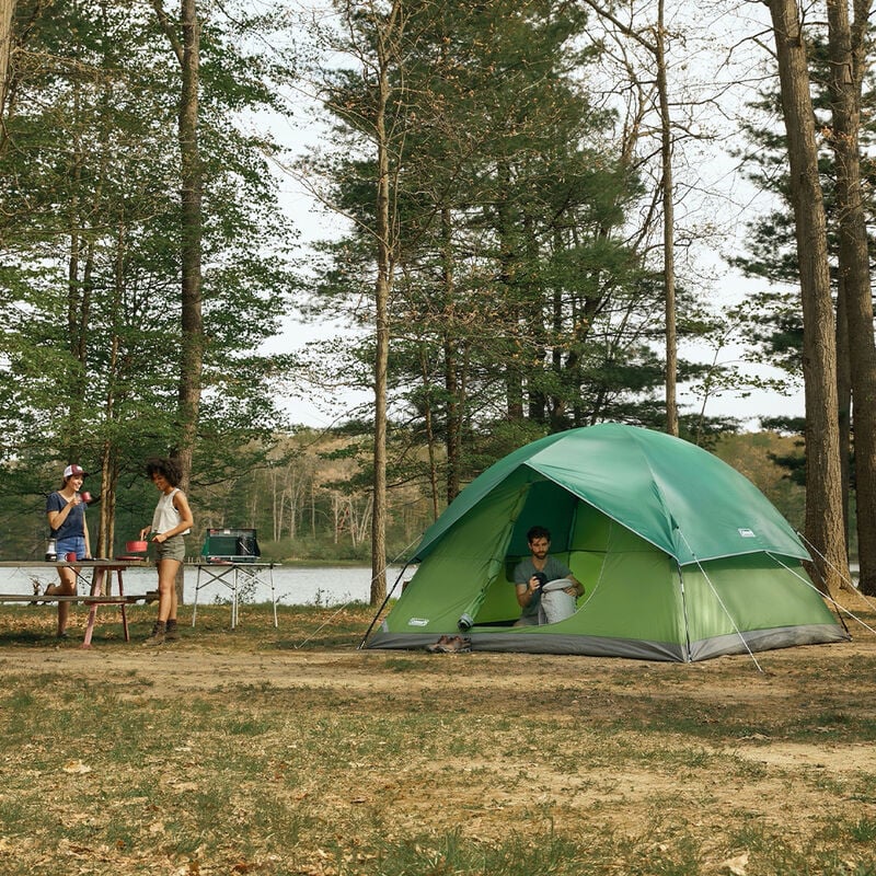 Coleman Sundome 6-Person Camping Tent image number 10