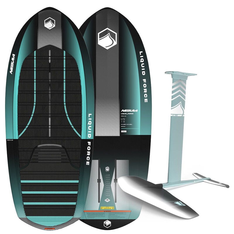 Liquid Force Nebula 3'8" with Horizon 155 Foil Set