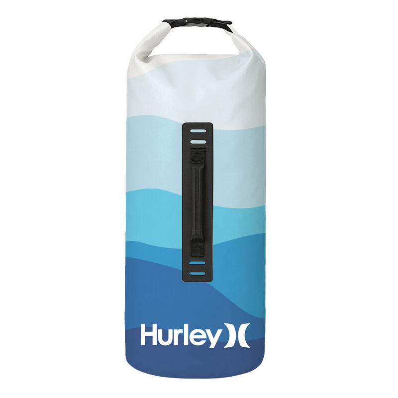Hurley 28L Waterproof Dry Bag w/ Backstraps - Blue Wave image number 2