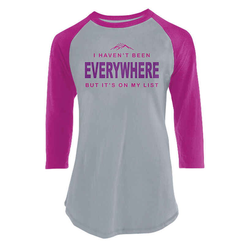 Points North Women's I Haven't Been Everywhere Long-Sleeve Tee image number 1