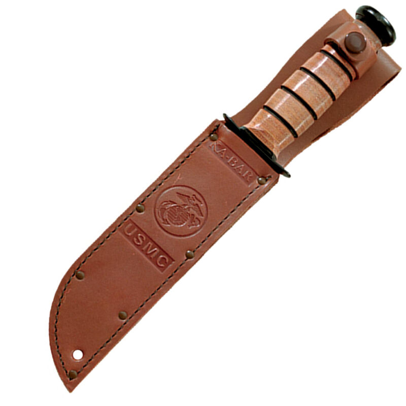 KA-BAR USMC Straight-Edge Fixed-Blade Knife image number 3