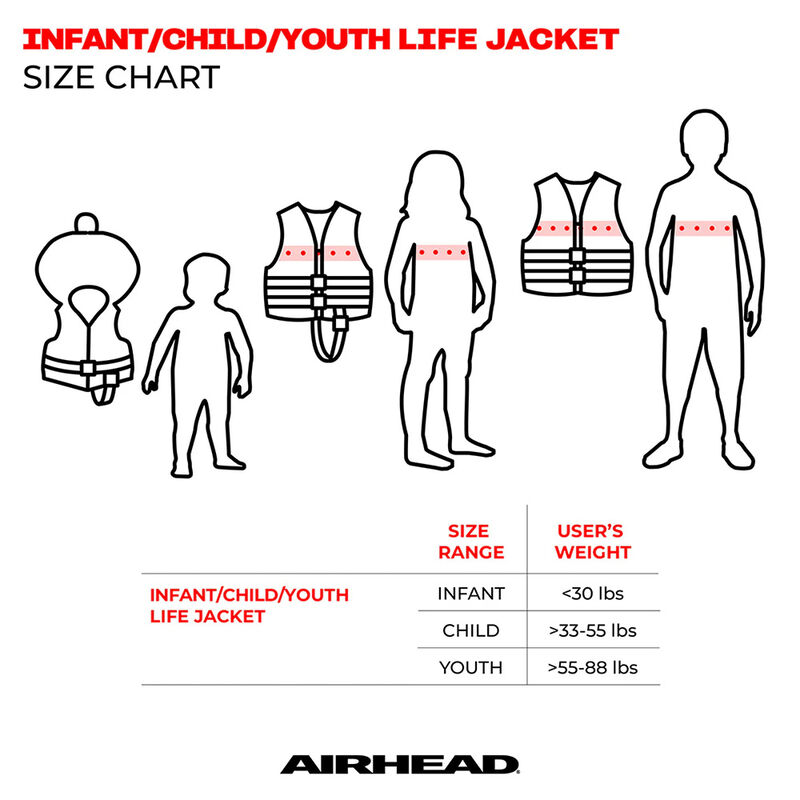 Airhead Child Vibe Life Jacket image number 3