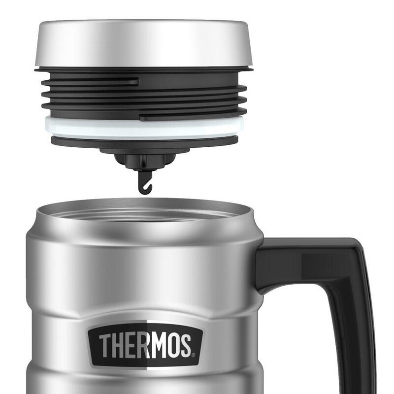 Thermos Stainless King 16-Oz. Vacuum-Insulated Stainless Steel Travel Mug image number 3
