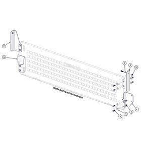 Demco Molle Rack Mounting Hardware for 2017-2026 Ford F250/F350
