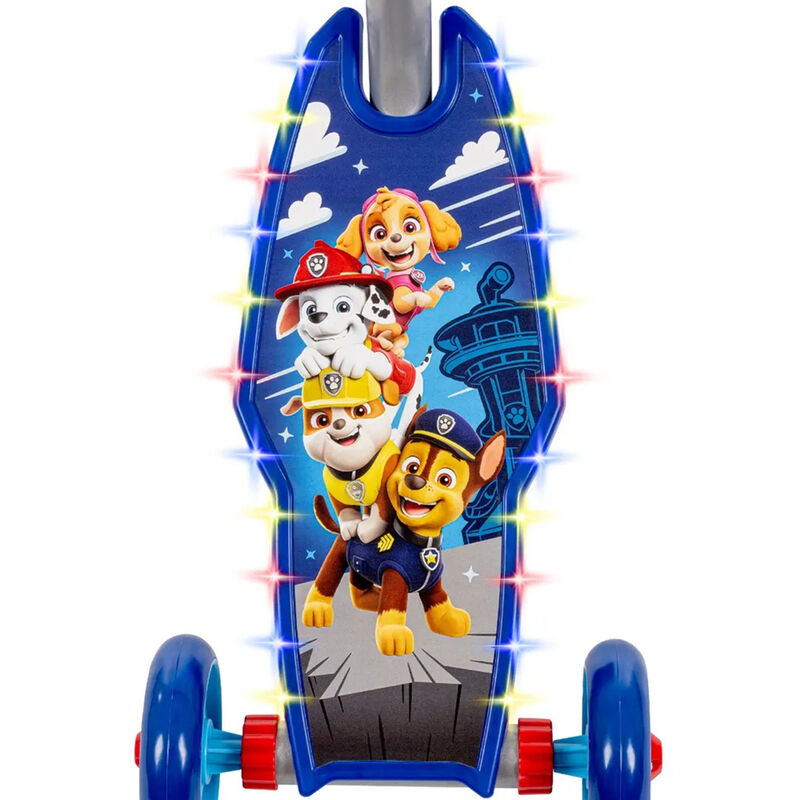 Disney Paw Patrol Light Up 3-Wheel Scooter image number 3