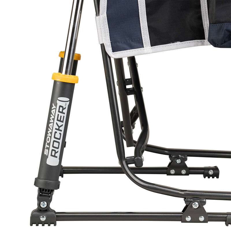 GCI Outdoor Stowaway Rocker Chair-Black image number 21