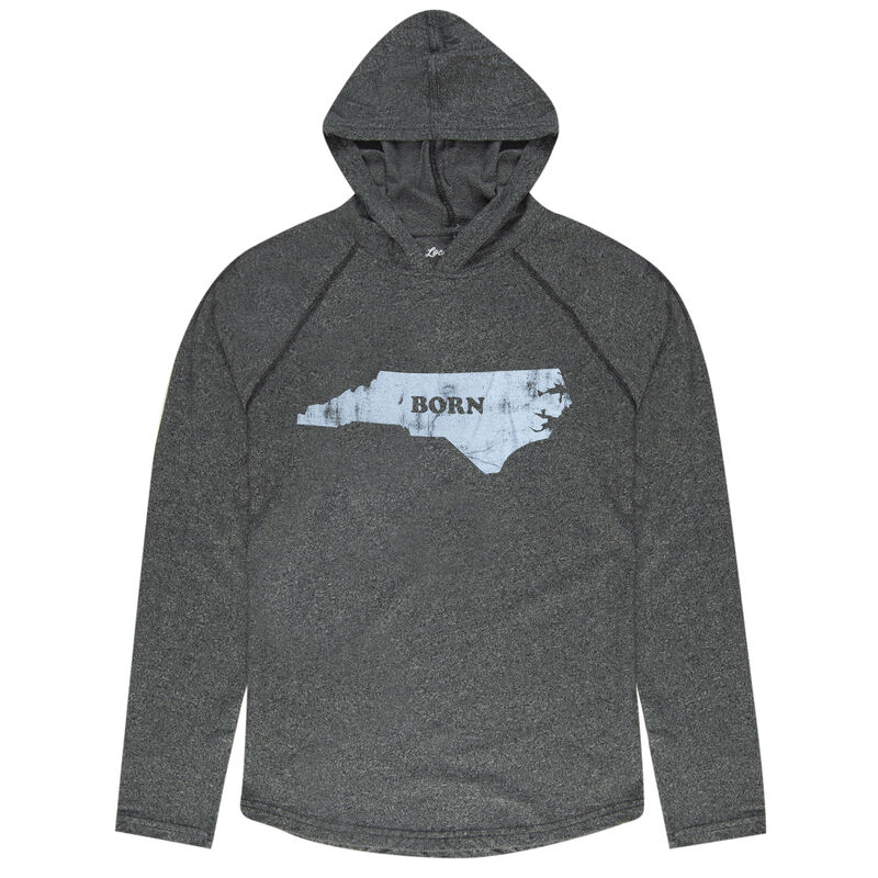Local Yokel Men&rsquo;s North Carolina Long-Sleeve Hooded Tee image number 1