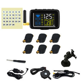 TTILifes U901TU Flow Through Tire Pressure Monitoring System with Six Sensors
