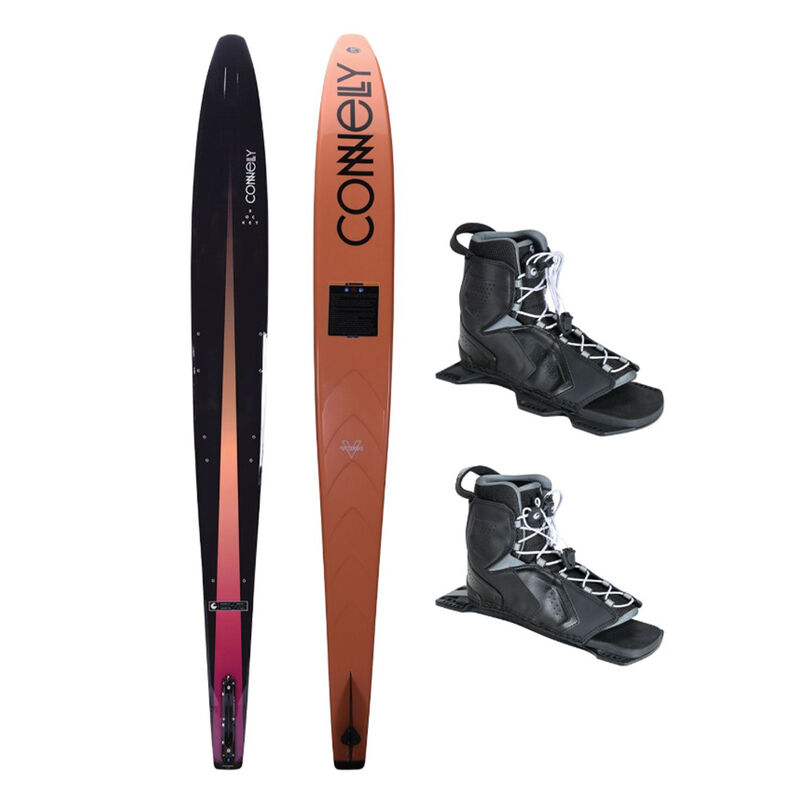 Connelly Rocket Slalom Water Ski with Double Tempest Bindings