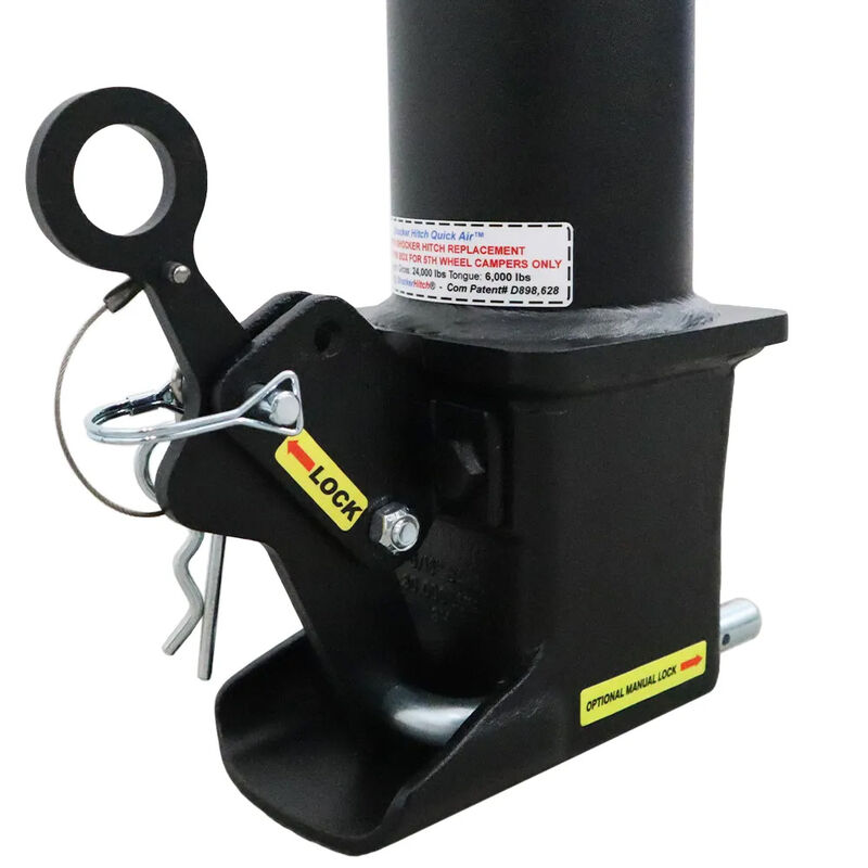 Shocker Hitch 5th Wheel to Gooseneck Shift Lock Coupler Conversion Kit, Lippert 1621, 0719, RhinoBox, without Chain Kit image number 10