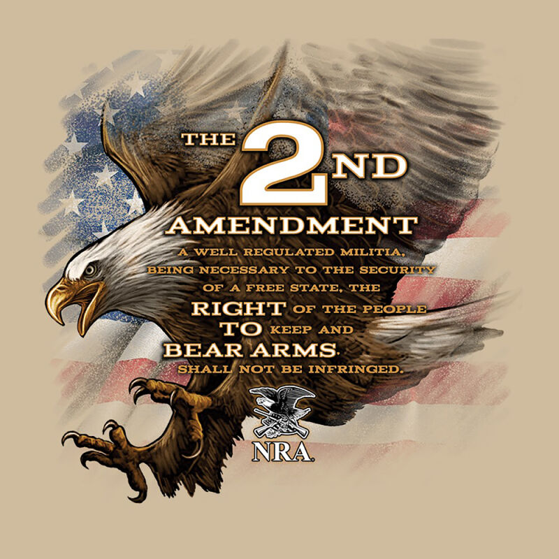 NRA Men's 2nd Amendment Short-Sleeve Tee image number 3