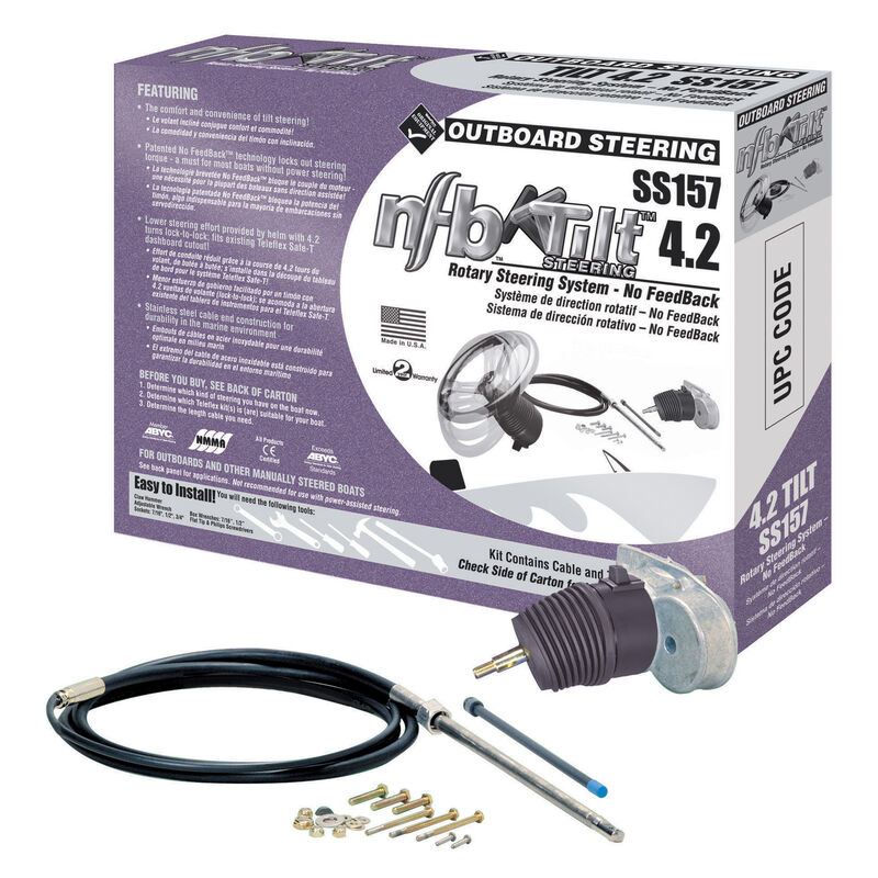 SeaStar Solutions NFB w/Tilt Helm Rotary Steering System, SS157 image number 1