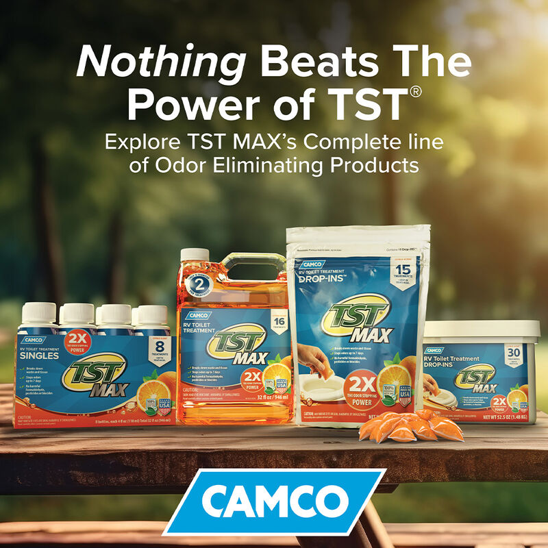 Camco TST MAX RV Toilet Treatment, Citrus Scent, 30 Drop-Ins image number 6