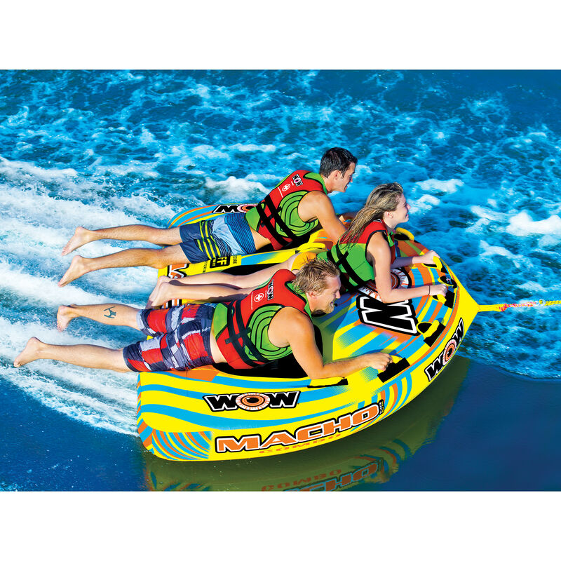 WOW Macho 3-Person Towable Tube image number 5