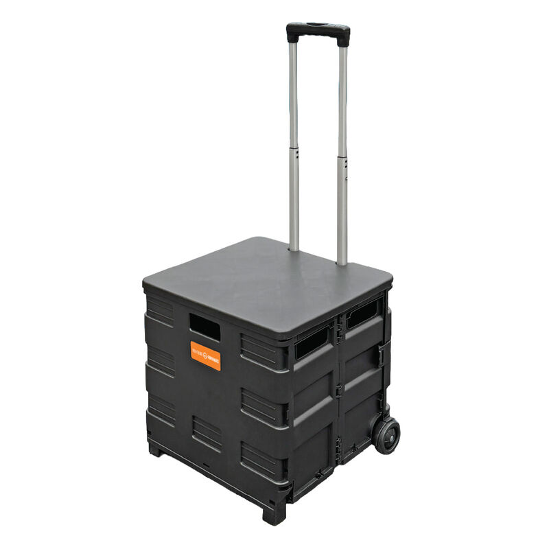 Venture Forward Folding Utility Cart - Black