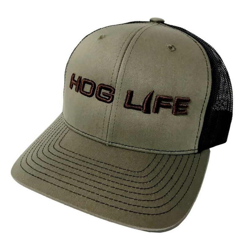 Hog Life Sioux Loden Adjustable Snapback Hat image number 1