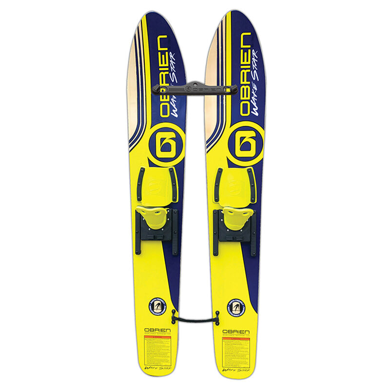 O'Brien Kids Wakestar Eco Trainer Waterski's w/ Bar image number 1
