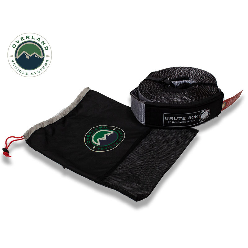 Overland Vehicle Systems Tow Strap, 30,000 lbs., 3" x 30'