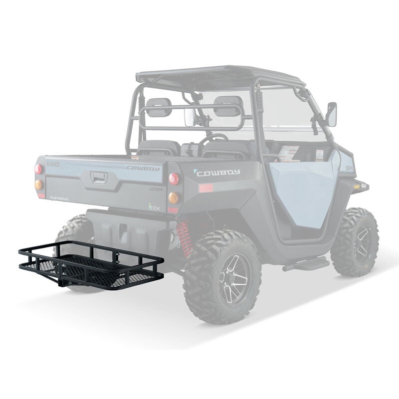 Kandi Golf Cart Rear Hitch Storage Basket, 2" Hitch Receiver Compatible image number 3