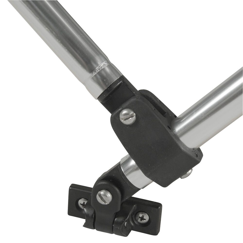 Shademate Bimini Top 4Bow Aluminum Frame Only, 8'L x 42"H, 67"72