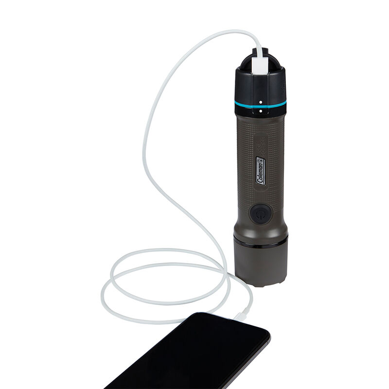 Coleman OneSource 600 Lumens LED Flashlight & Rechargeable Lithium-Ion Battery image number 5