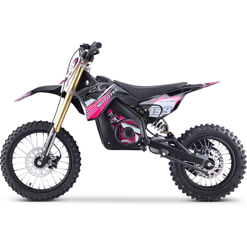 MotoTec 48V 1500W Pro Lithium Electric Dirt Bike image number 22