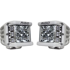 RIGID D-SS PRO Flood LED Surface Mount - Pair - White