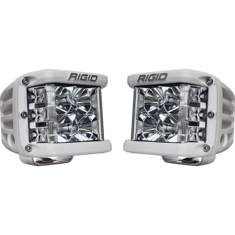 RIGID D-SS PRO Flood LED Surface Mount - Pair - White