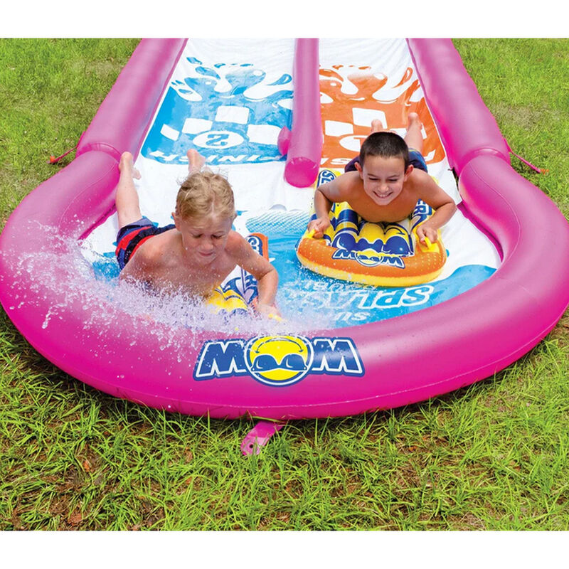 WOW Double-Lane Super Slide Splash Pool End Only
