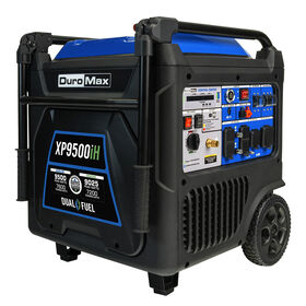 DuroMax 9,500 Watt Dual Fuel Portable Digital Inverter Generator with CO Alert