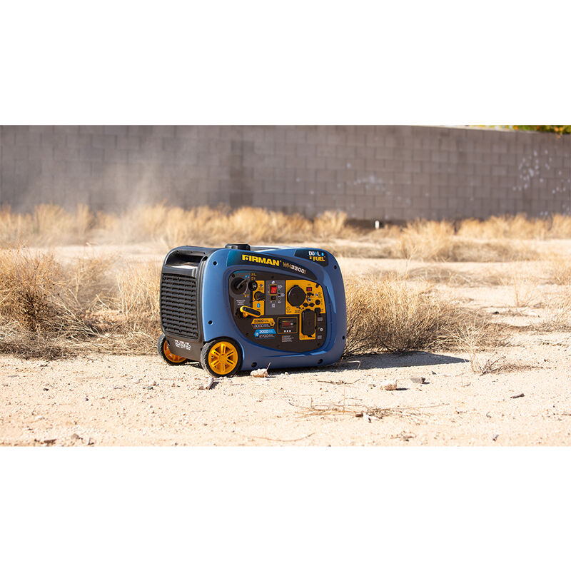 FIRMAN 3300/3000W Recoil Start Hybrid Dual Fuel Inverter Portable Generator Parallel Ready  image number 2