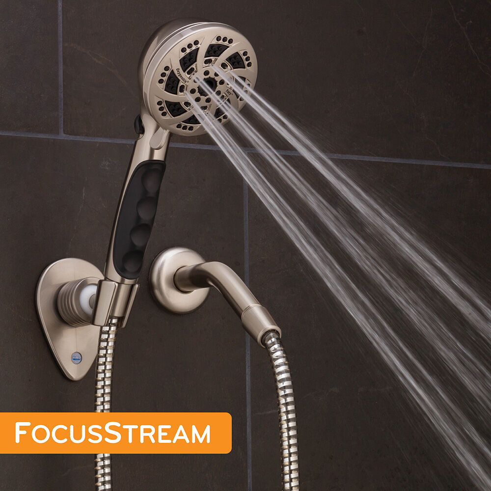 Oxygenics Fury RV Handheld Shower Head Brushed Nickel