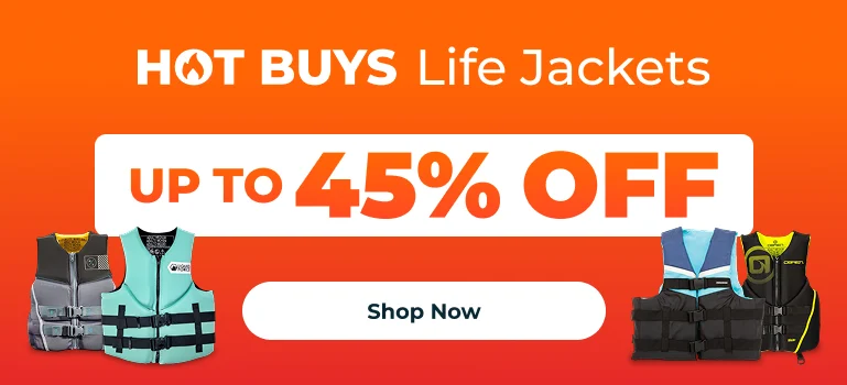 Hot Buys Life Jacket Up To 45% Off