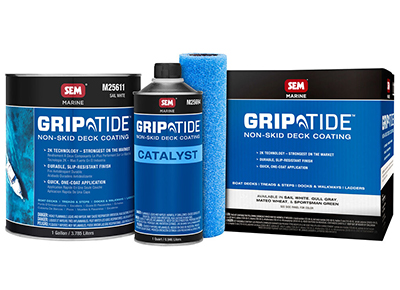 Save up to $50 on select GripTide non-skid deck coating