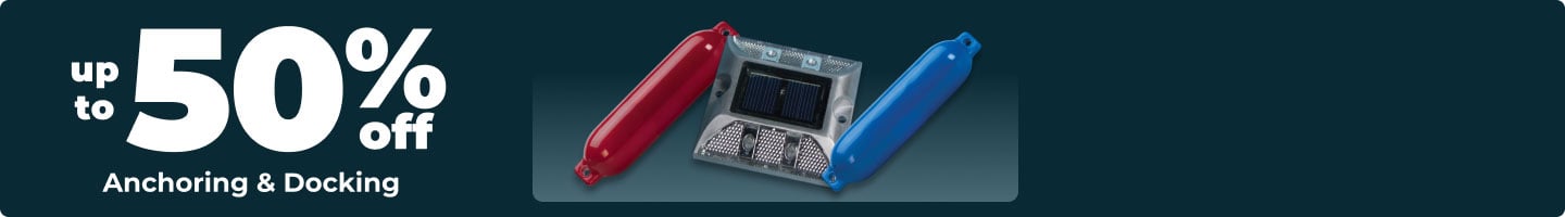 Up to 50% off Anchoring & Docking