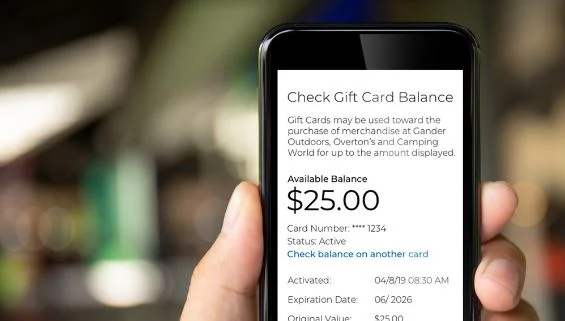 Check Gift Card Balance