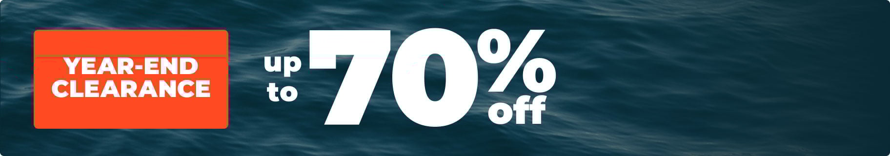 Year-End Clearance - Up to 70% Off