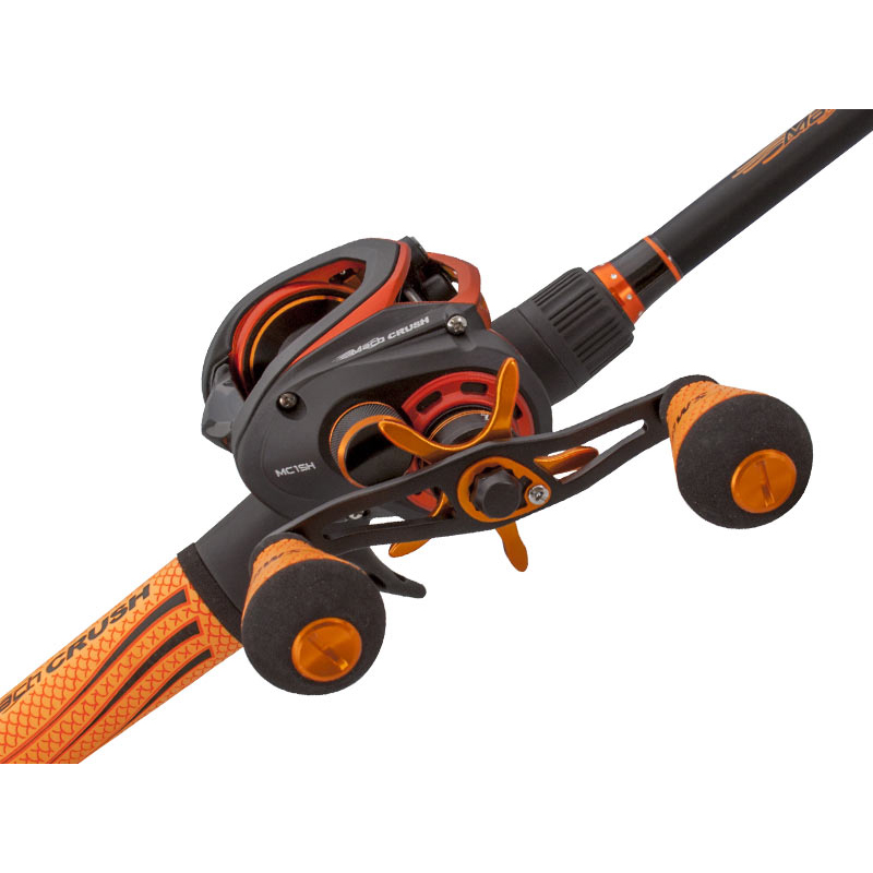Lew's Mach Crush SLP Baitcast Combo, Left Hand