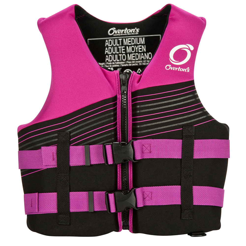 Overton's Women's BioLite Life Jacket With FlexFit VBack Purple L Overton's